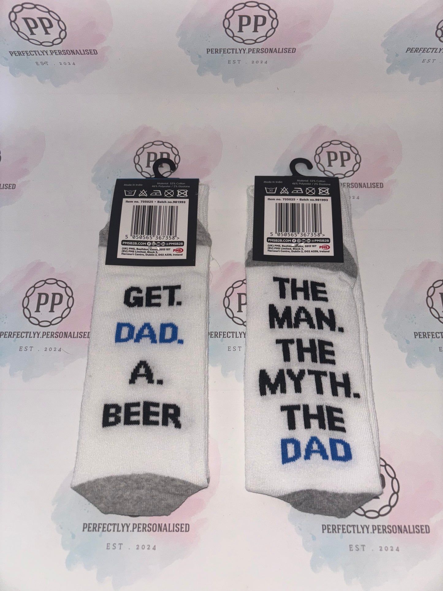 Father’s Day themed socks