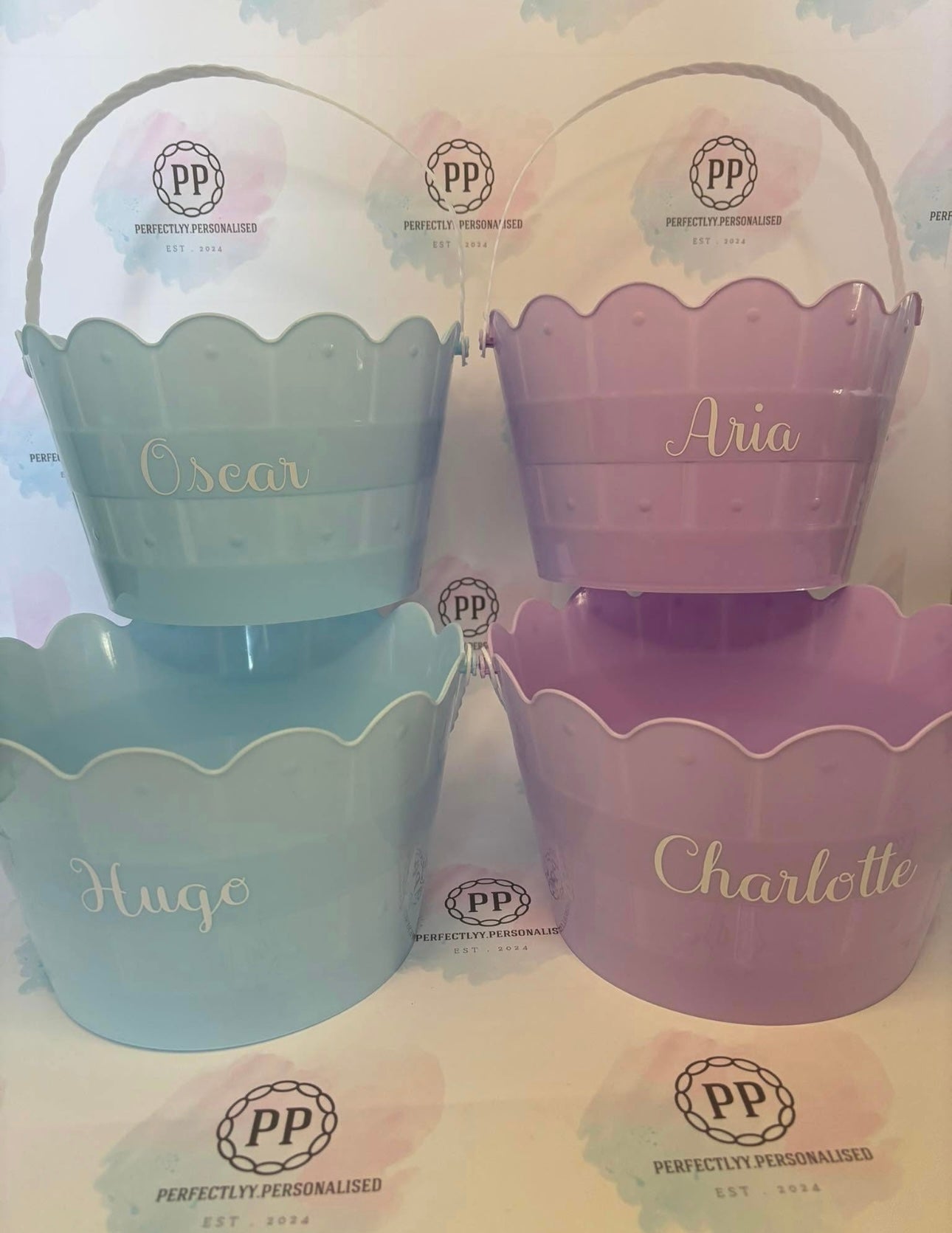 Custom Easter Buckets