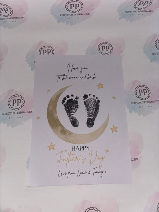 Custom Father’s Day prints