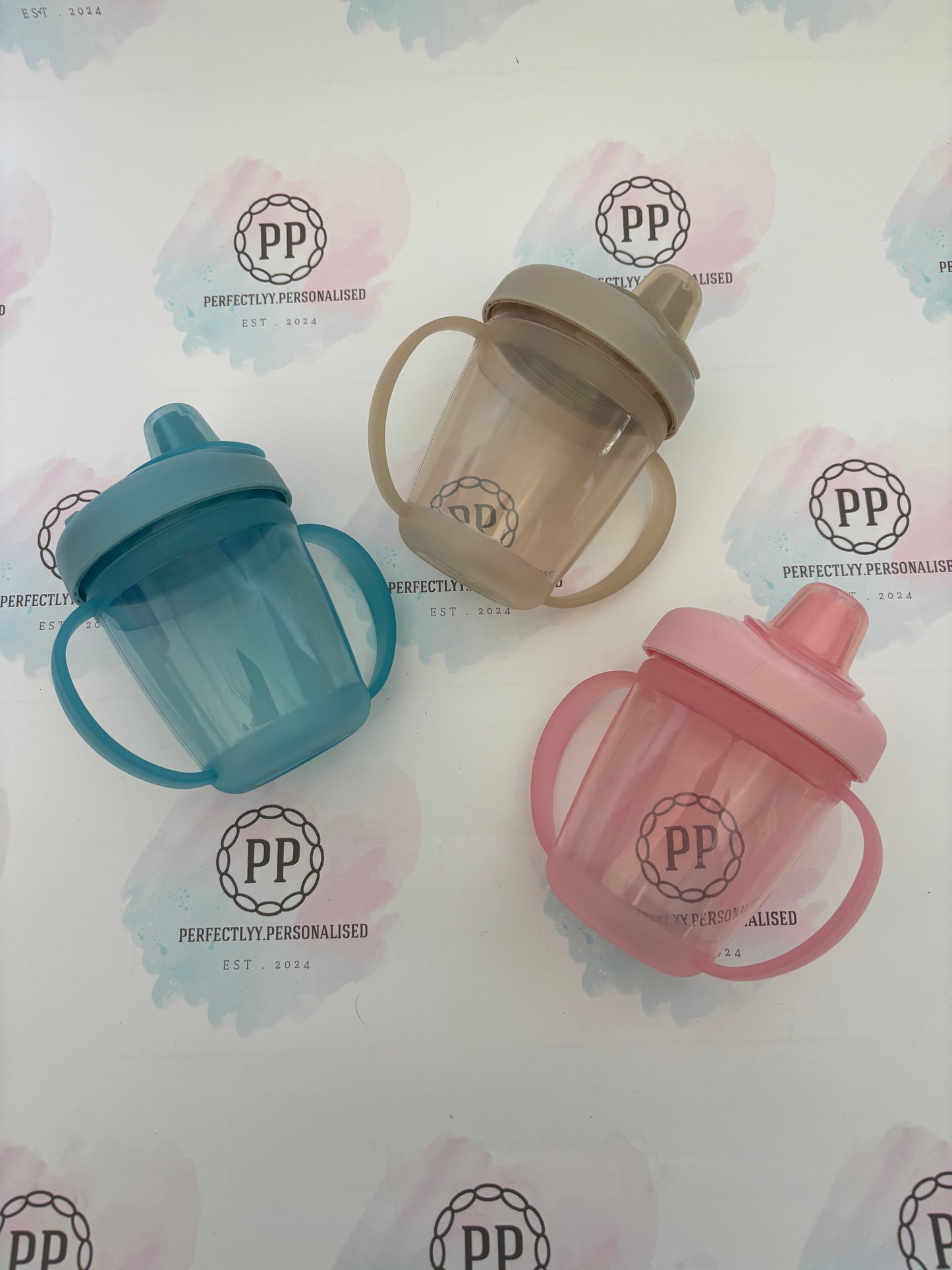 Custom 8oz Sippy cup