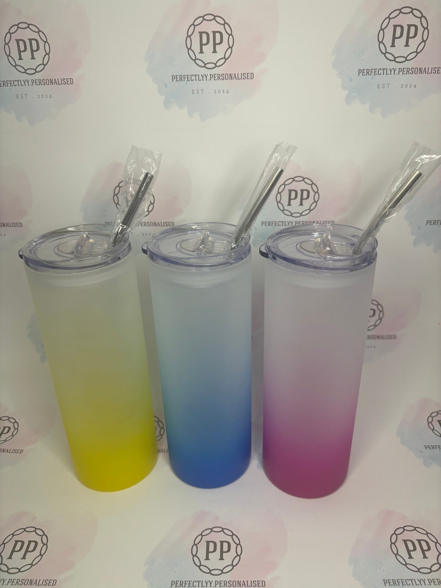 25oz ombré custom cup