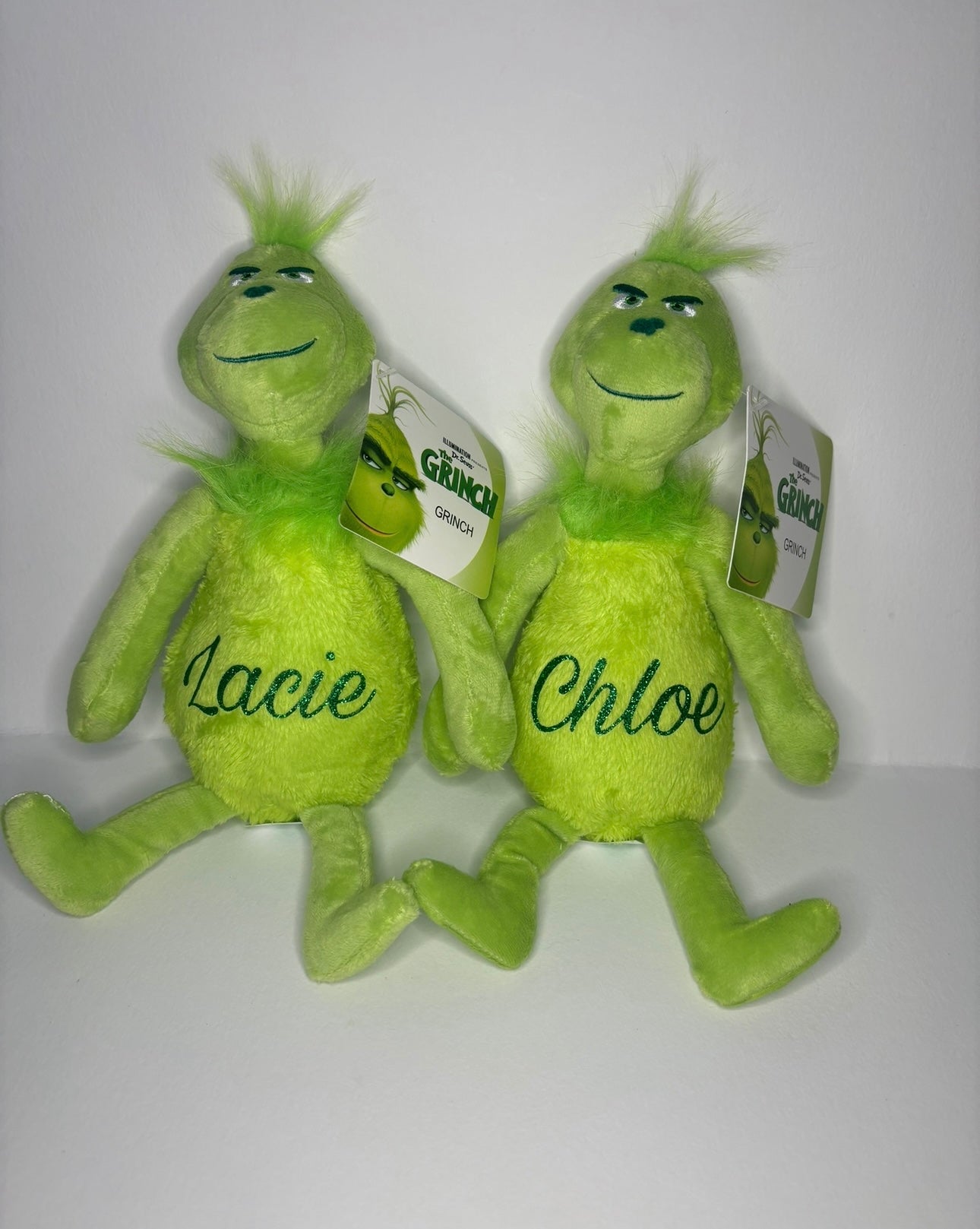 Green soft plush