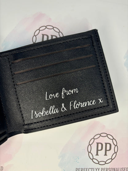 men’s black wallet (read descriptions)