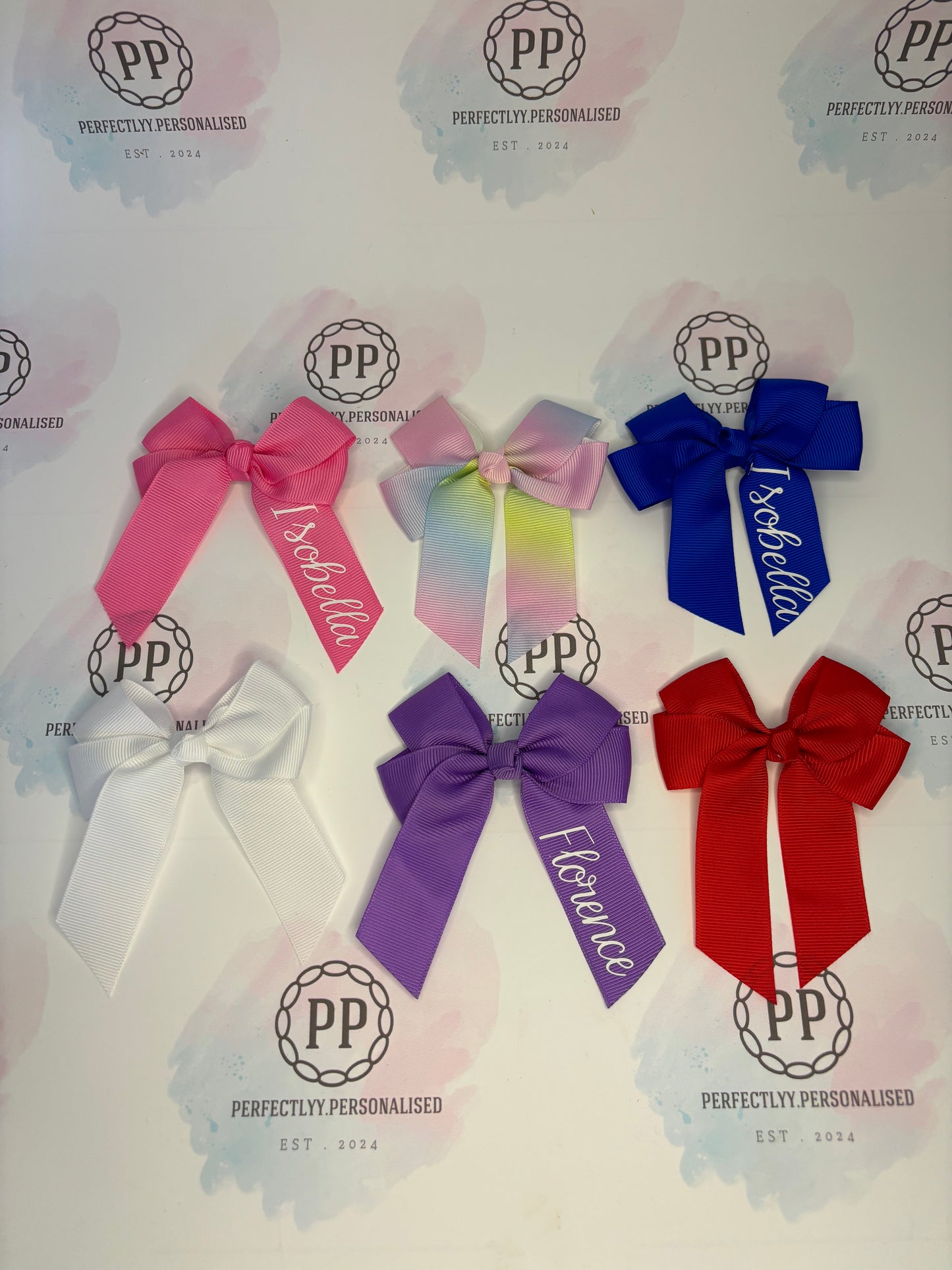 Custom hair bows