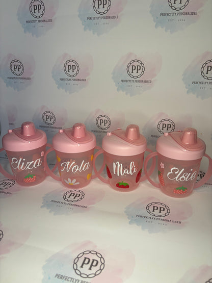 Custom 8oz Sippy cup