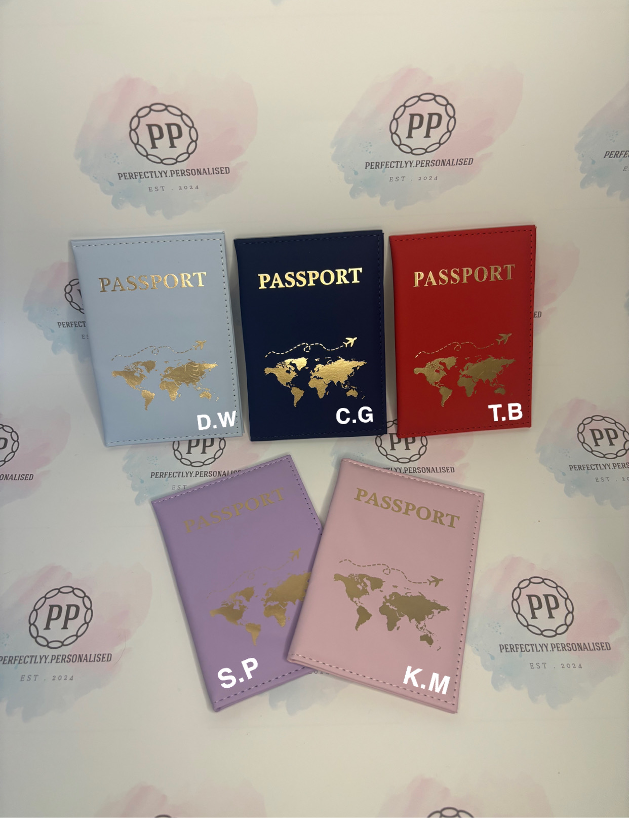 Personalised passport covers