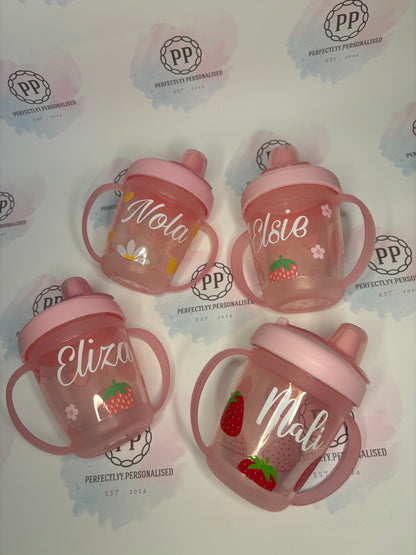 Custom 8oz Sippy cup