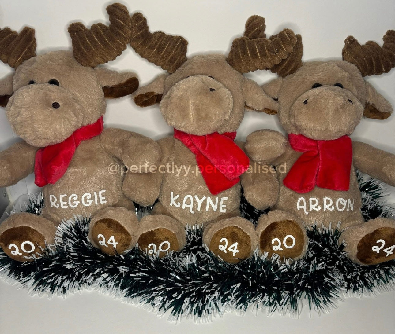 Custom Reindeer Teddy