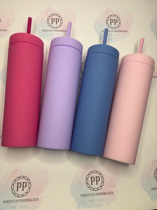 Personalised skinny tumblers