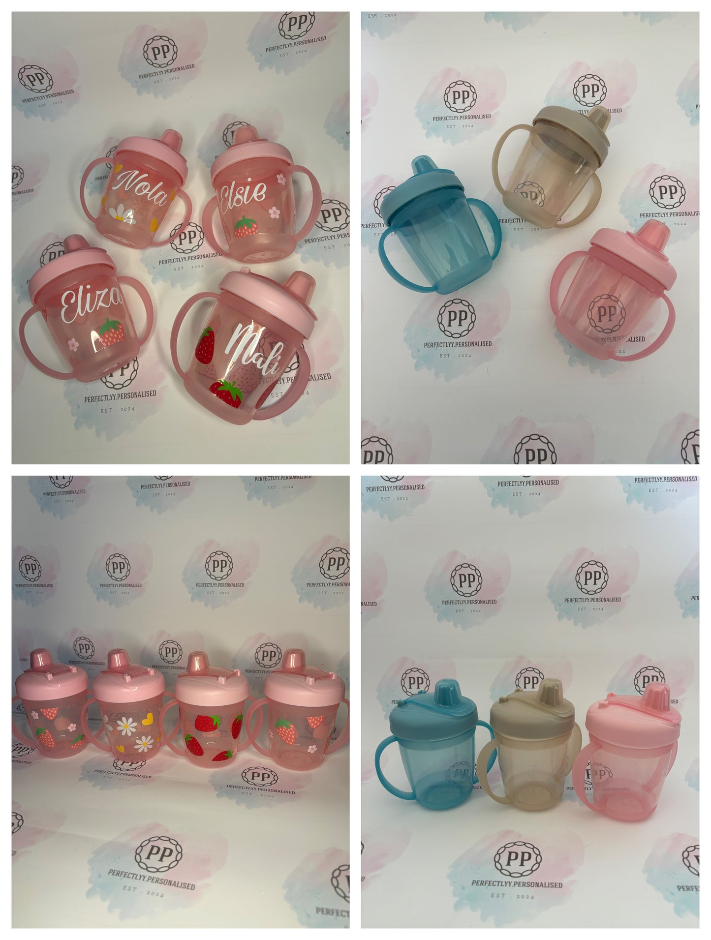 Custom 8oz Sippy cup